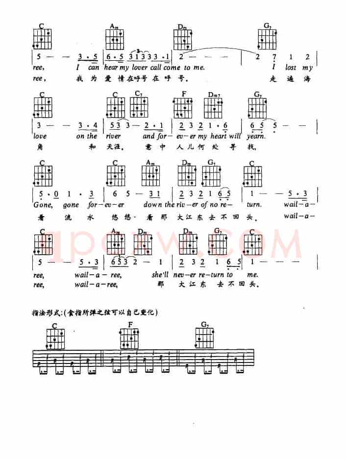 The River Of No Return（大江东去）