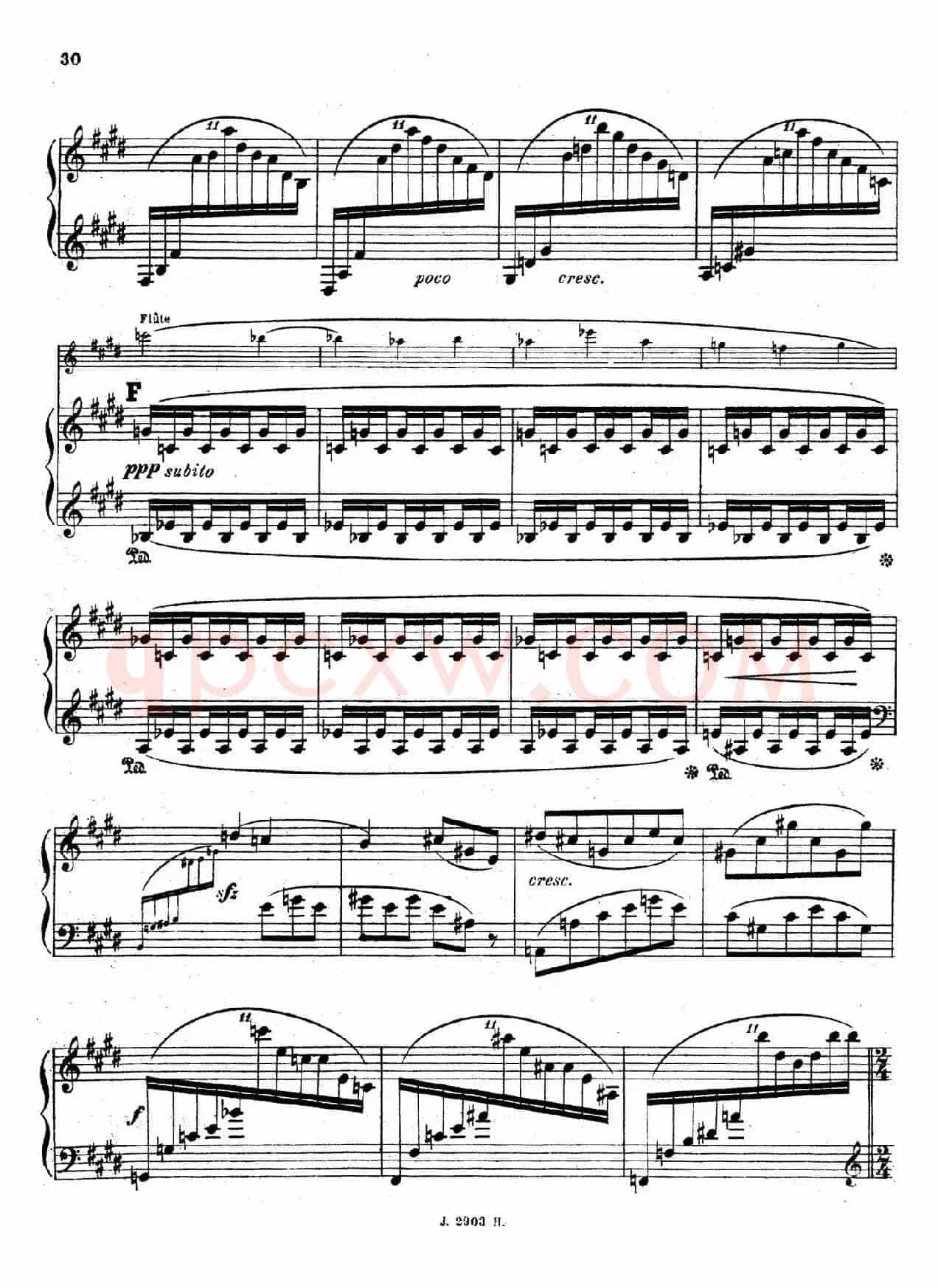 Symphony on a French Mountain Air Op.25(法国山歌交响曲·钢琴独奏·Ⅲ)