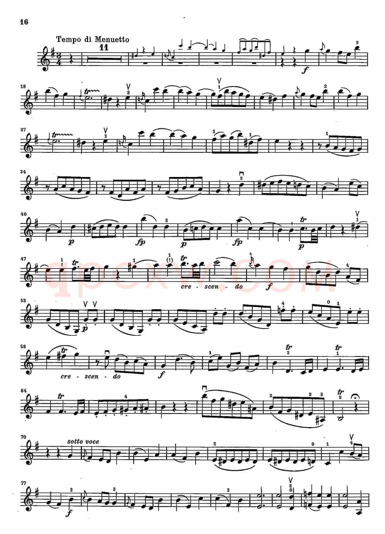 SONATE KV304（奏鸣曲 KV304）