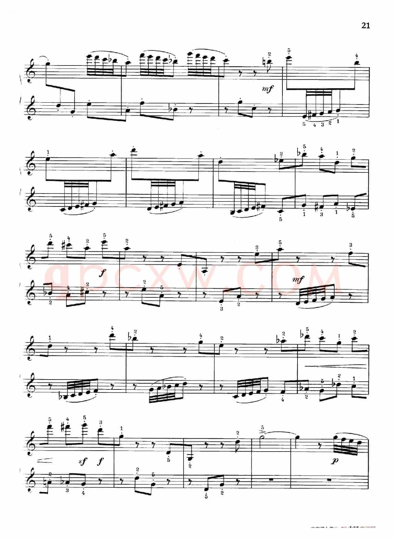 Thirty Pieces For Children Op.27(30首儿童钢琴曲 11—15)