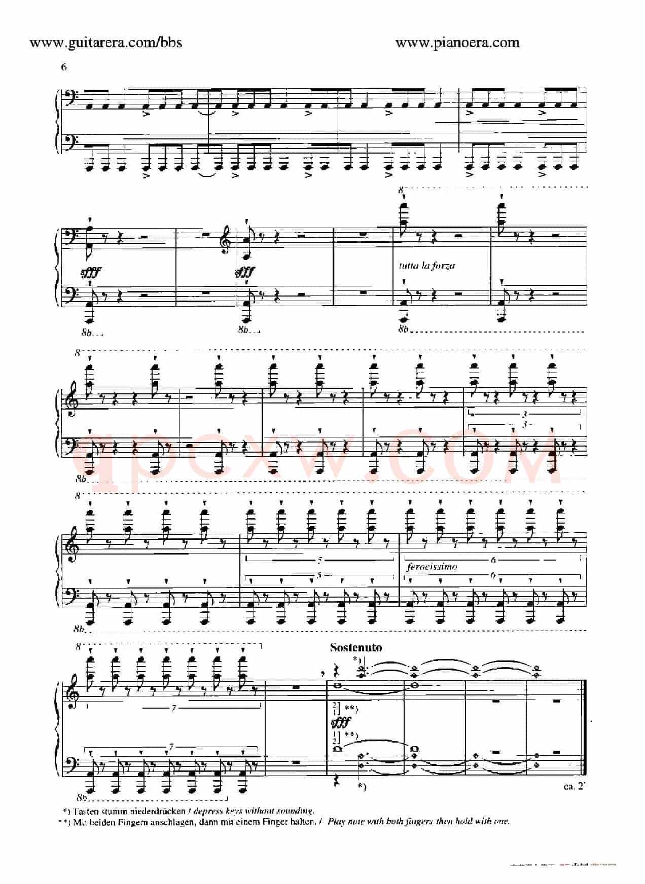 Musica Ricercata(音乐习作·1)