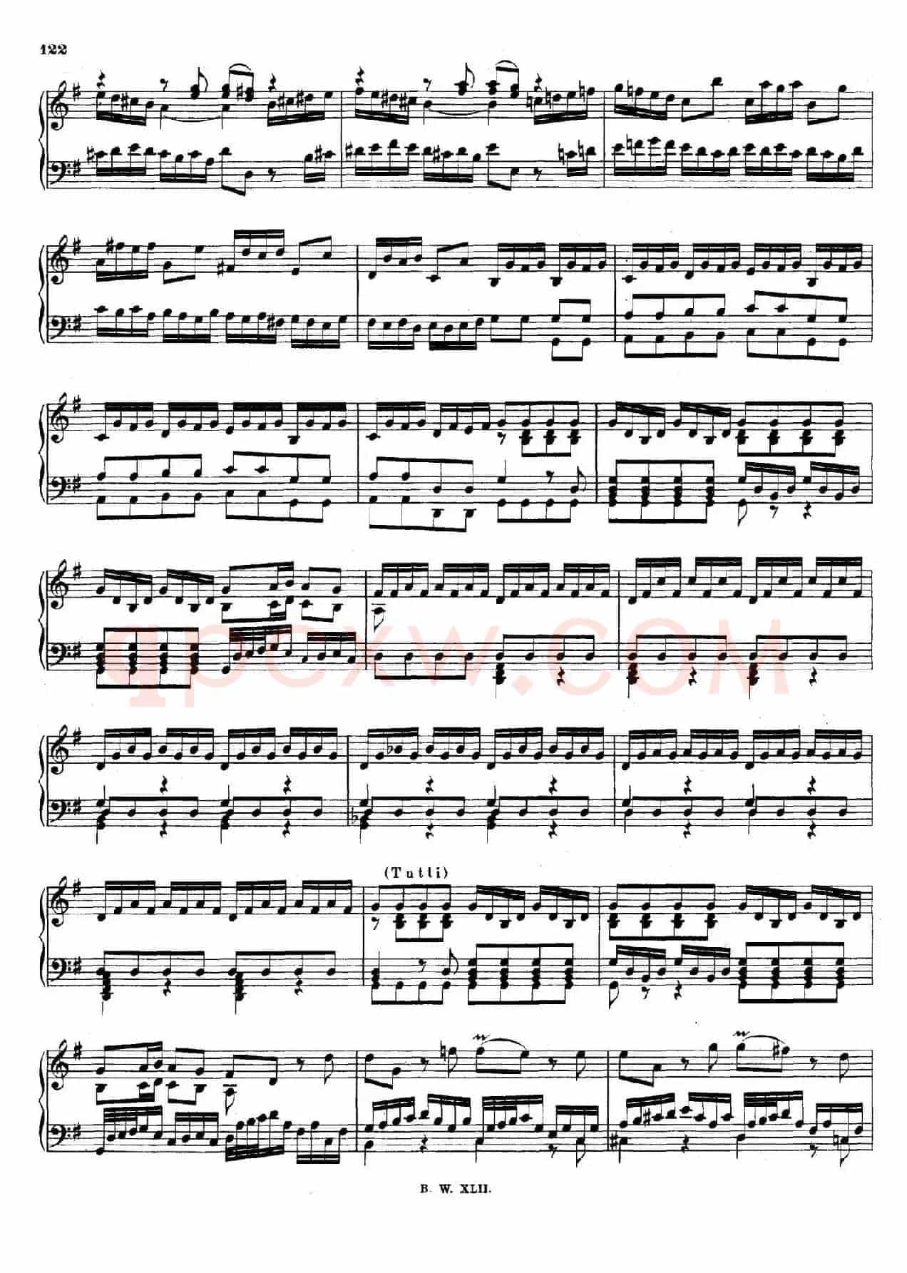 16 Concertos BWV 972-987（十六首为独奏古钢琴而作的协奏曲）（P61——70）