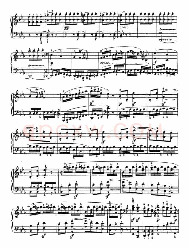 SONATE（第十三钢琴奏鸣曲-Op.27 No.1）