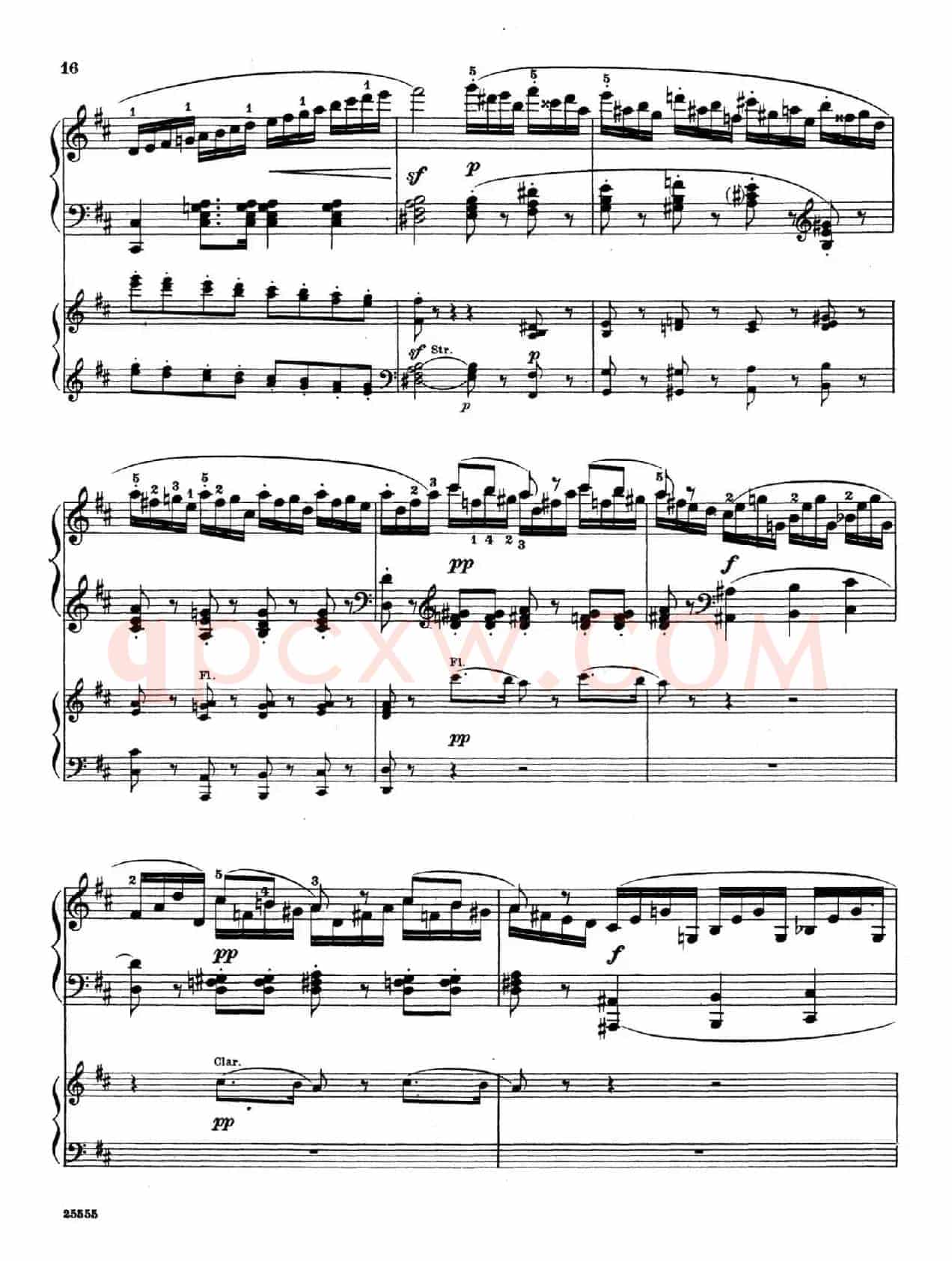 Capriccio Brillante in B Major Op.22(B大调华丽随想曲·双钢琴)