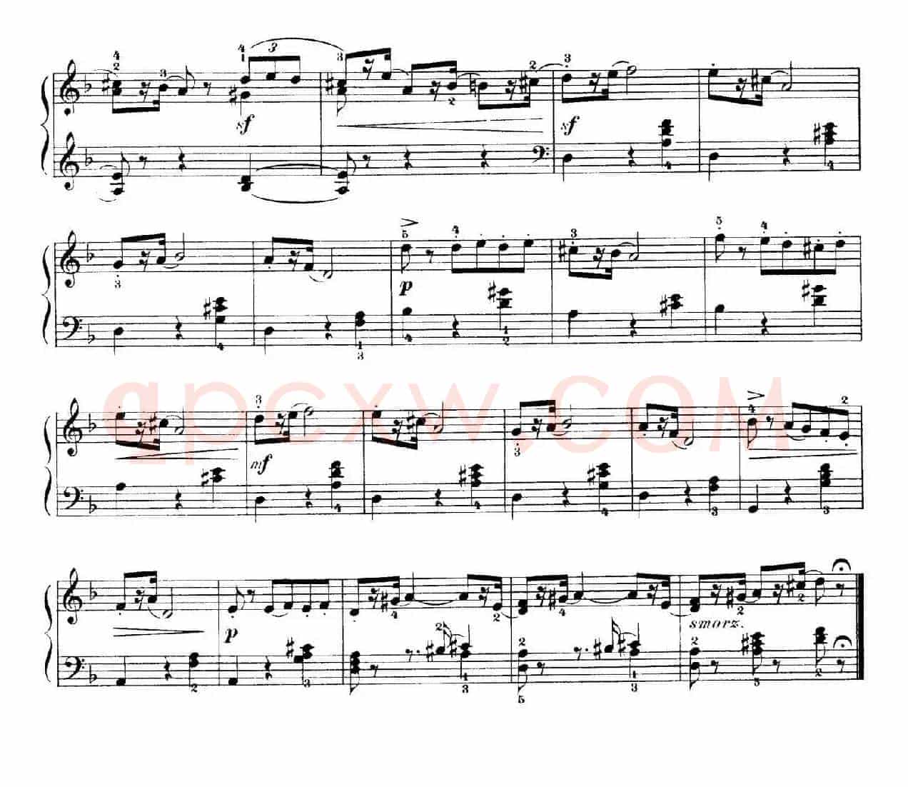 Album for the Young Op.39(儿童钢琴曲集)(11. 玛祖卡 Mazurka)