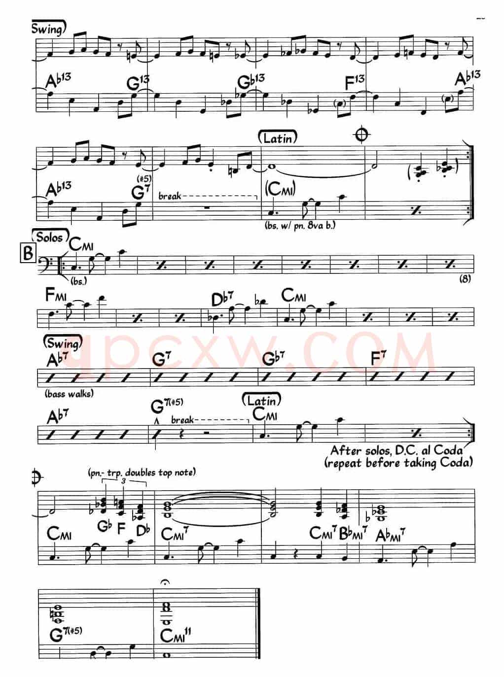 Nutville（爵士钢琴曲）