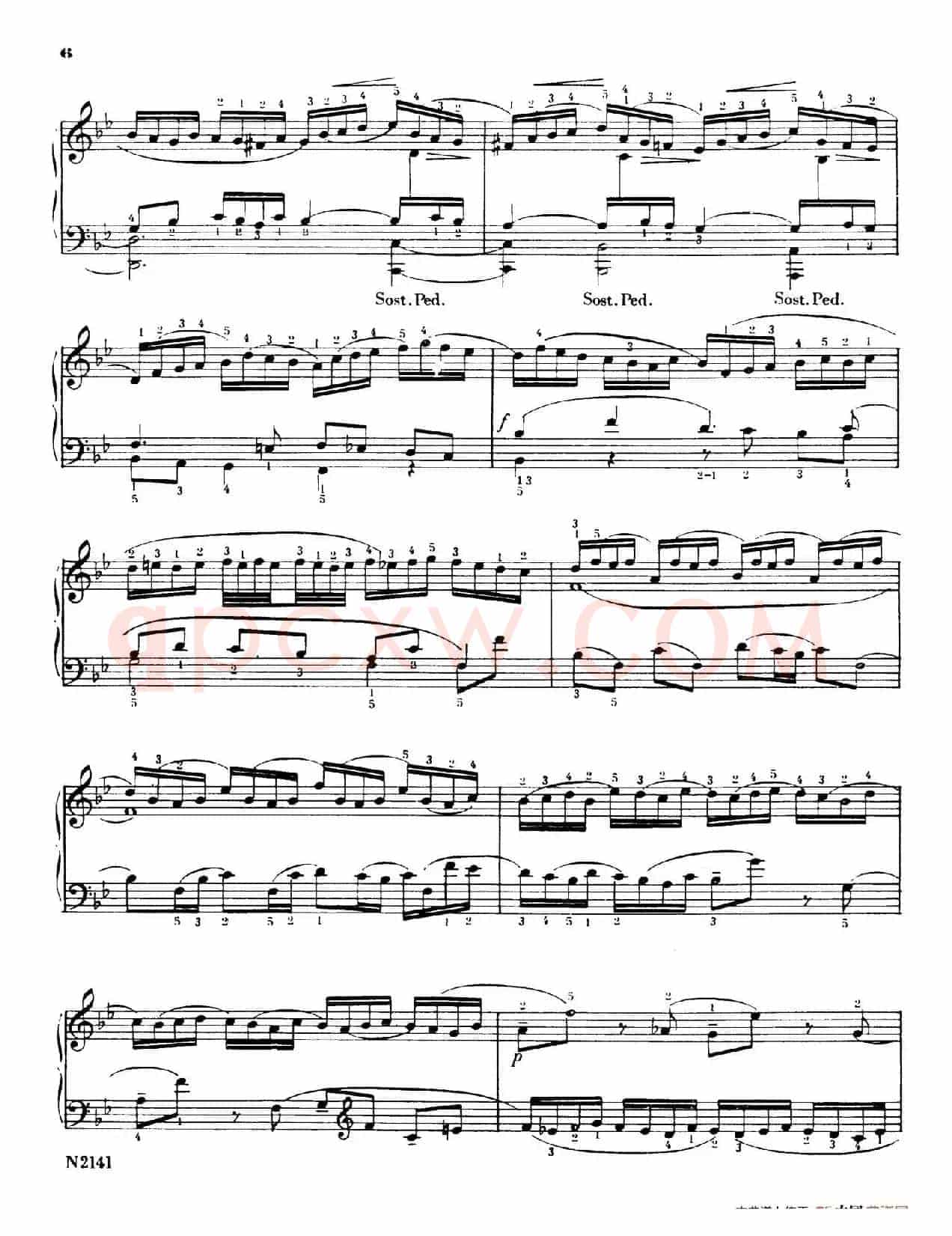 Fugue in g Minor BWV 578(g小调赋格·Briskier改编钢琴独奏版)