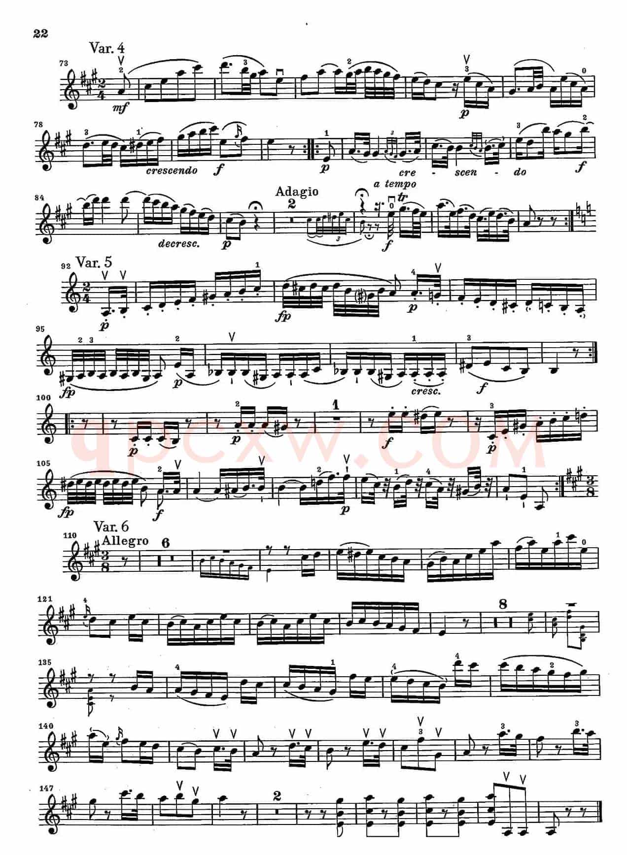 SONATE KV305（奏鸣曲 KV305）