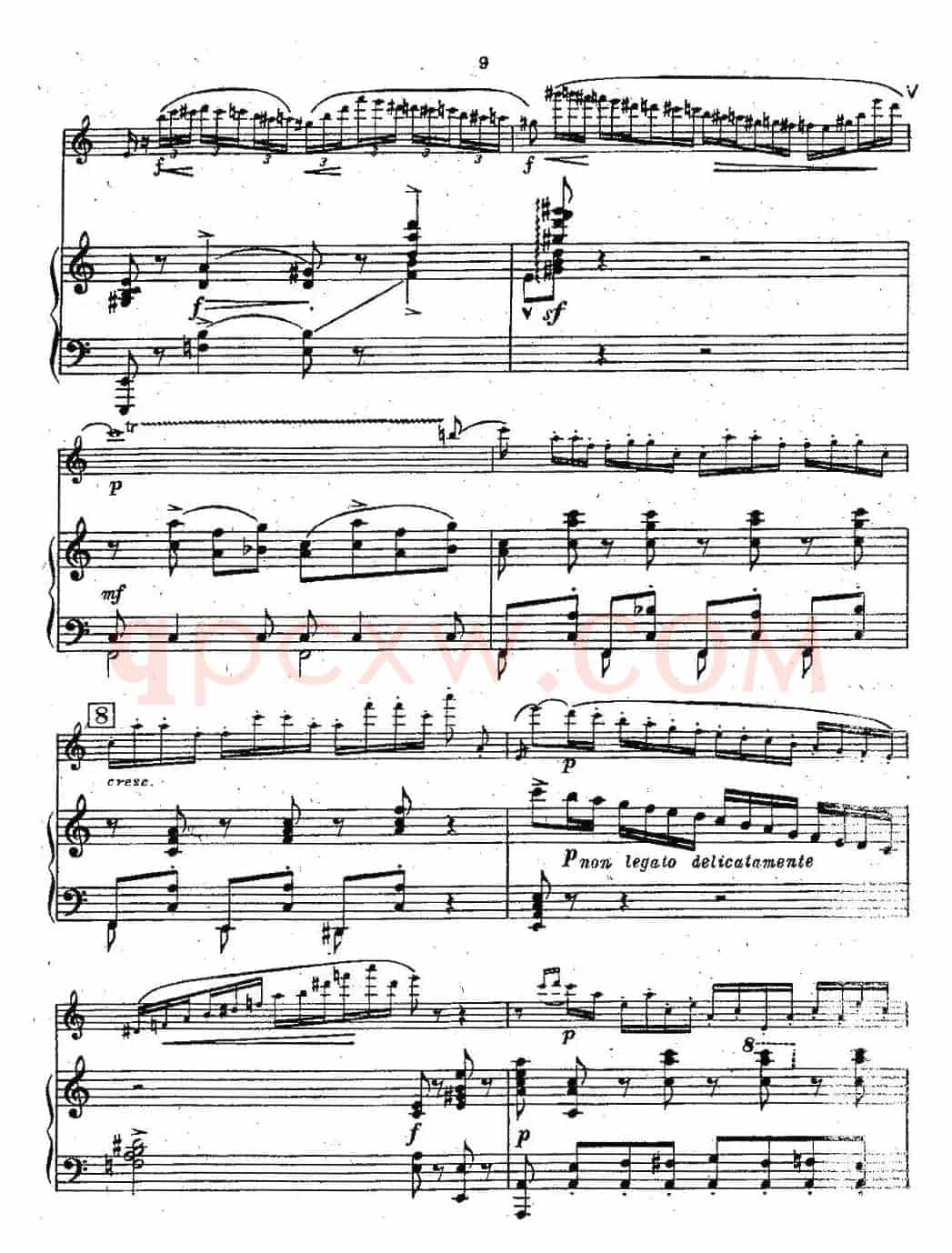 Chaminade Flute Concertino（莎米纳德长笛协奏曲）