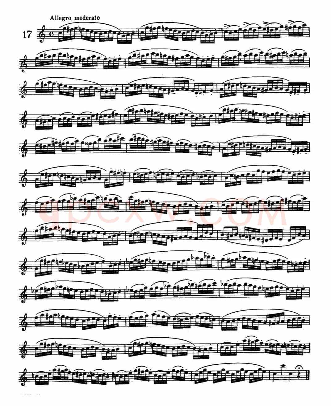 25 Daily Exercices for Saxophone（9—17）