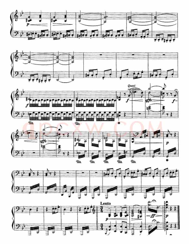 现代钢琴曲：4、意象（Op.44，No.32）