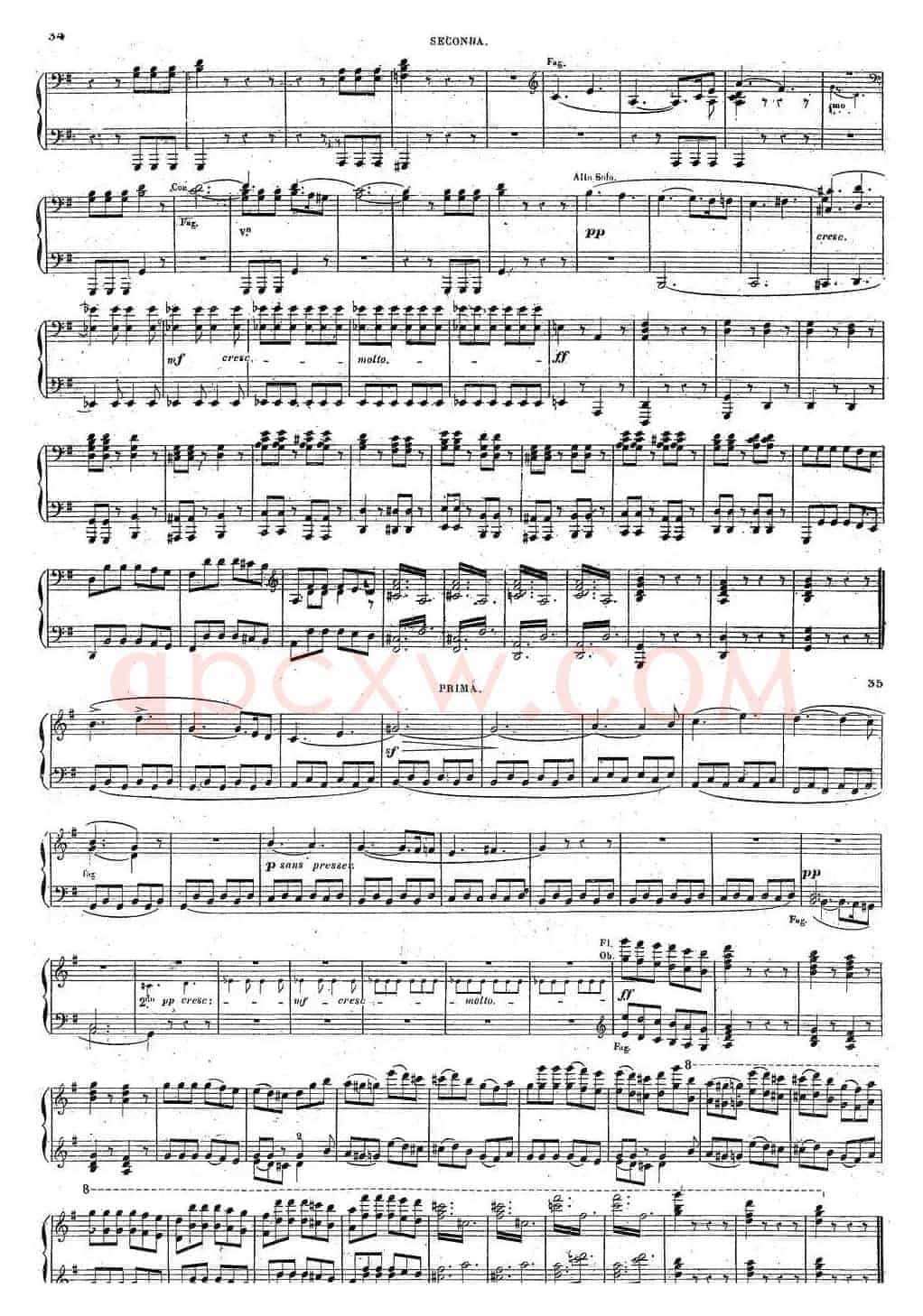 Harold en Italie Op.16 - 4 Hands（哈罗尔德在意大利·四手联弹）（P11——20）