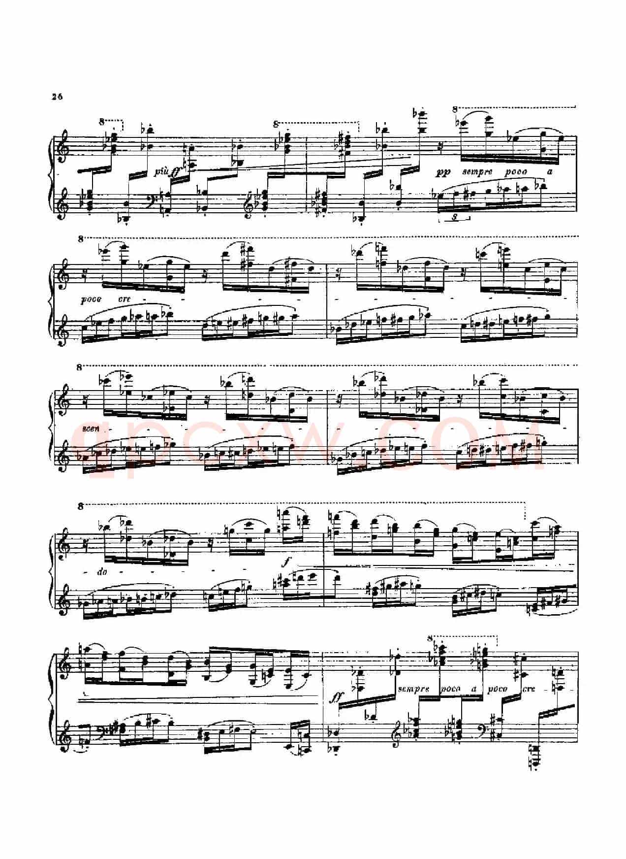 Six Intermezzi Op.45（6首间奏曲·4）