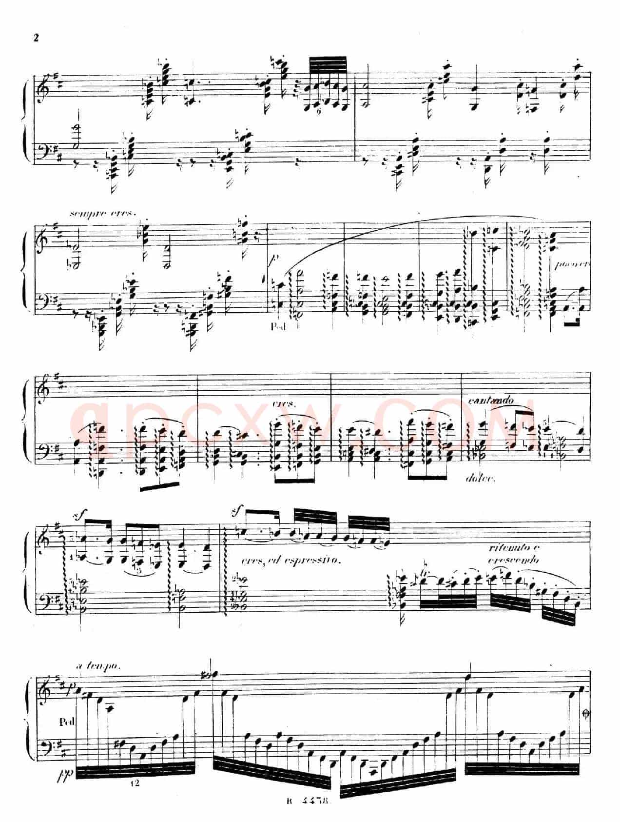 3 Grandes Etudes Op.76 No. 2(3首华丽练习曲·2)