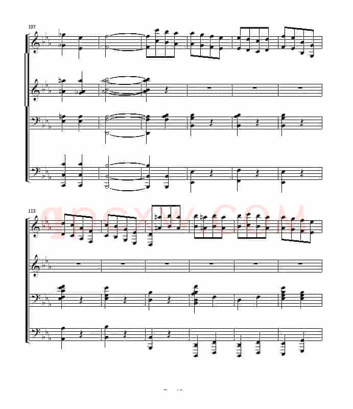 命运交响曲（四手联弹）