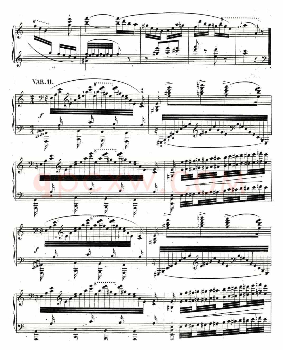 李斯特帕格尼尼大练习曲6