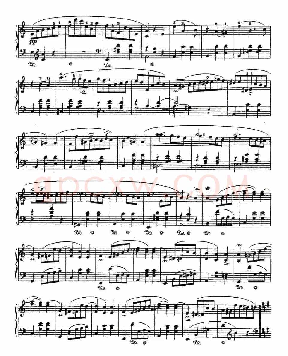 valse brillante，Op.34, No.2