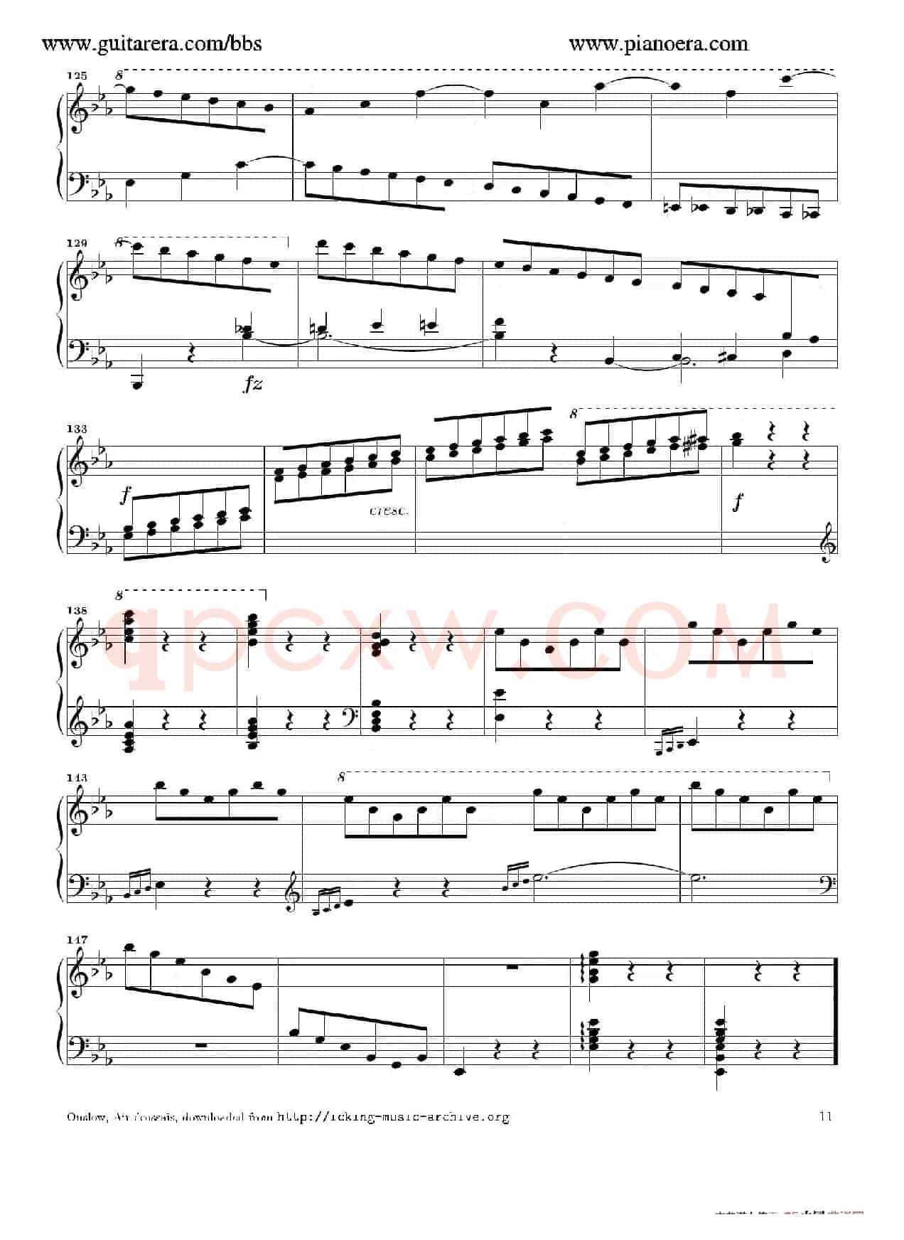 Air Ecossais Varie Op.5（苏格兰歌调变奏曲）