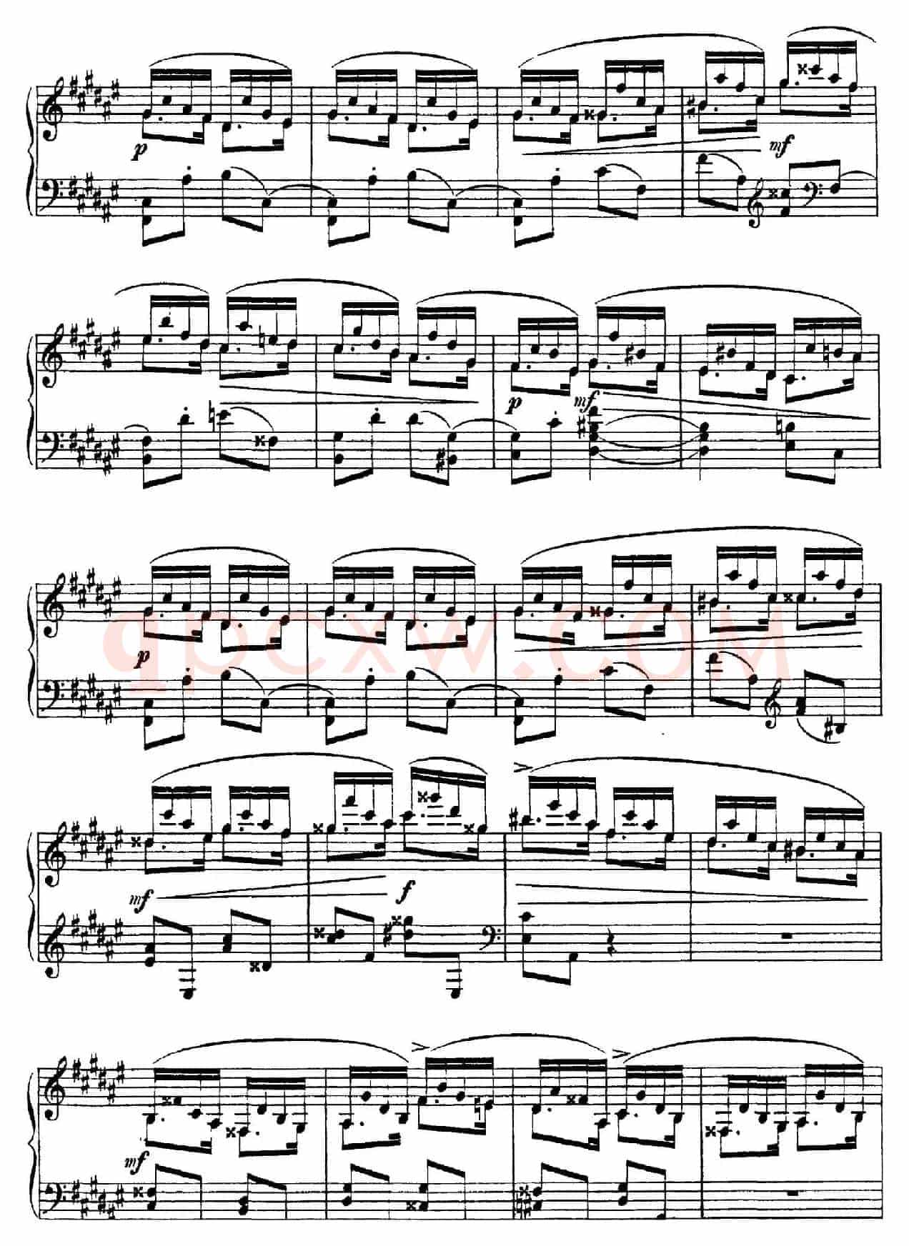 Quatre Etudes Op.41 Op.2(4首练习曲·2)