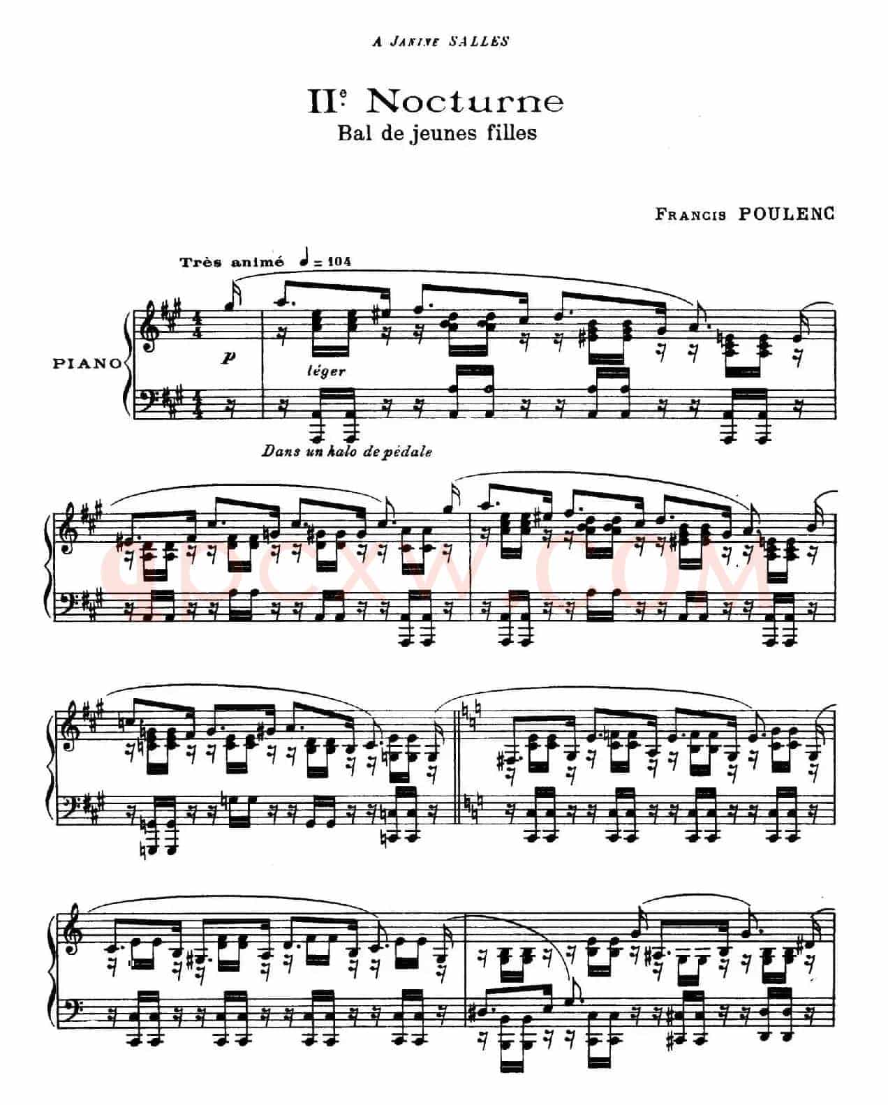 Eight Nocturnes (8首夜曲·Ⅱ)