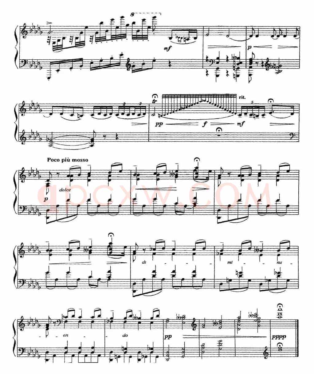 柴可夫斯基18首钢琴小品Op.72(14.Chant elegiaque)