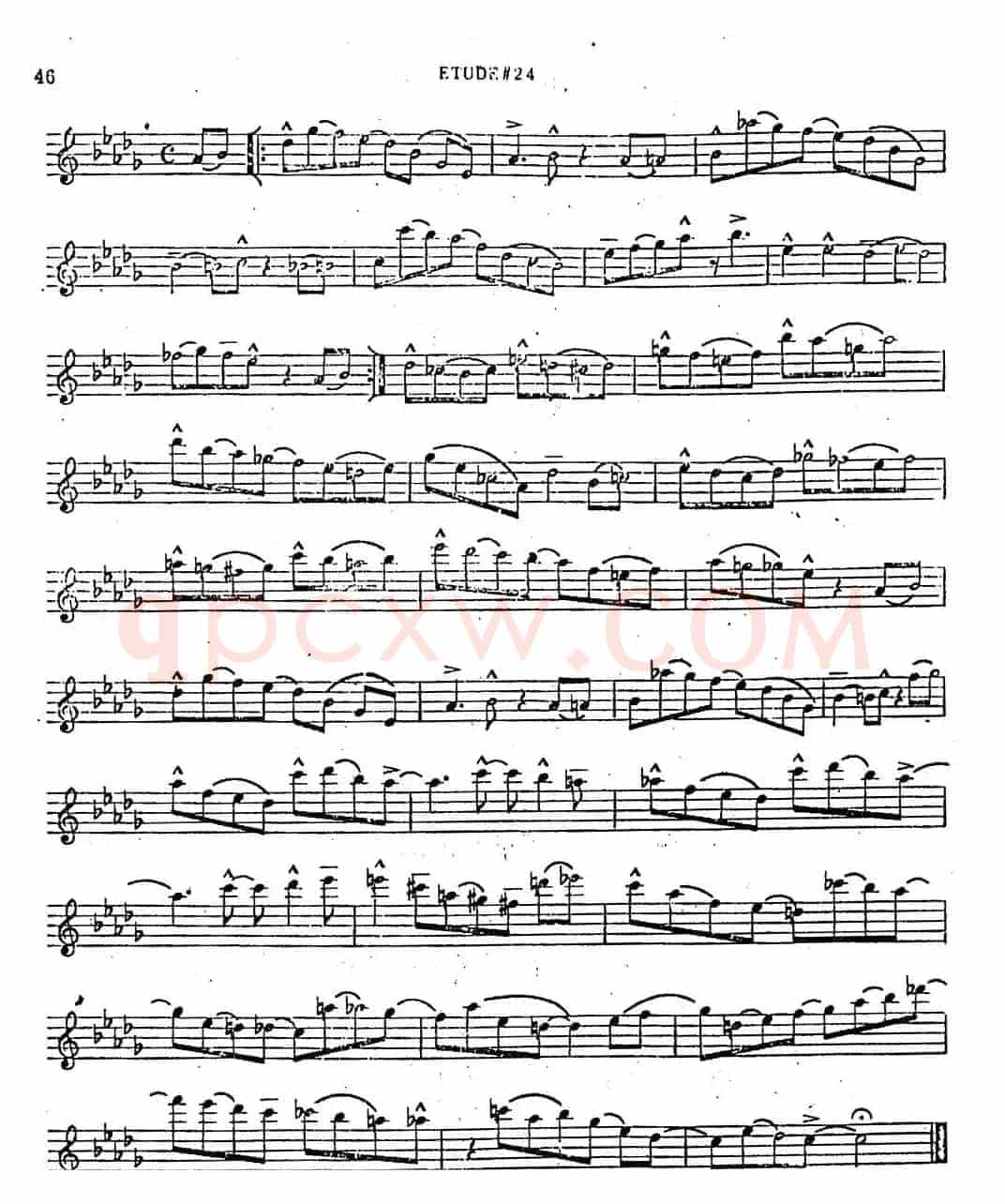 Intermediate Jazz Conception by Lennie Niehaus（25 Jazz Etudes）