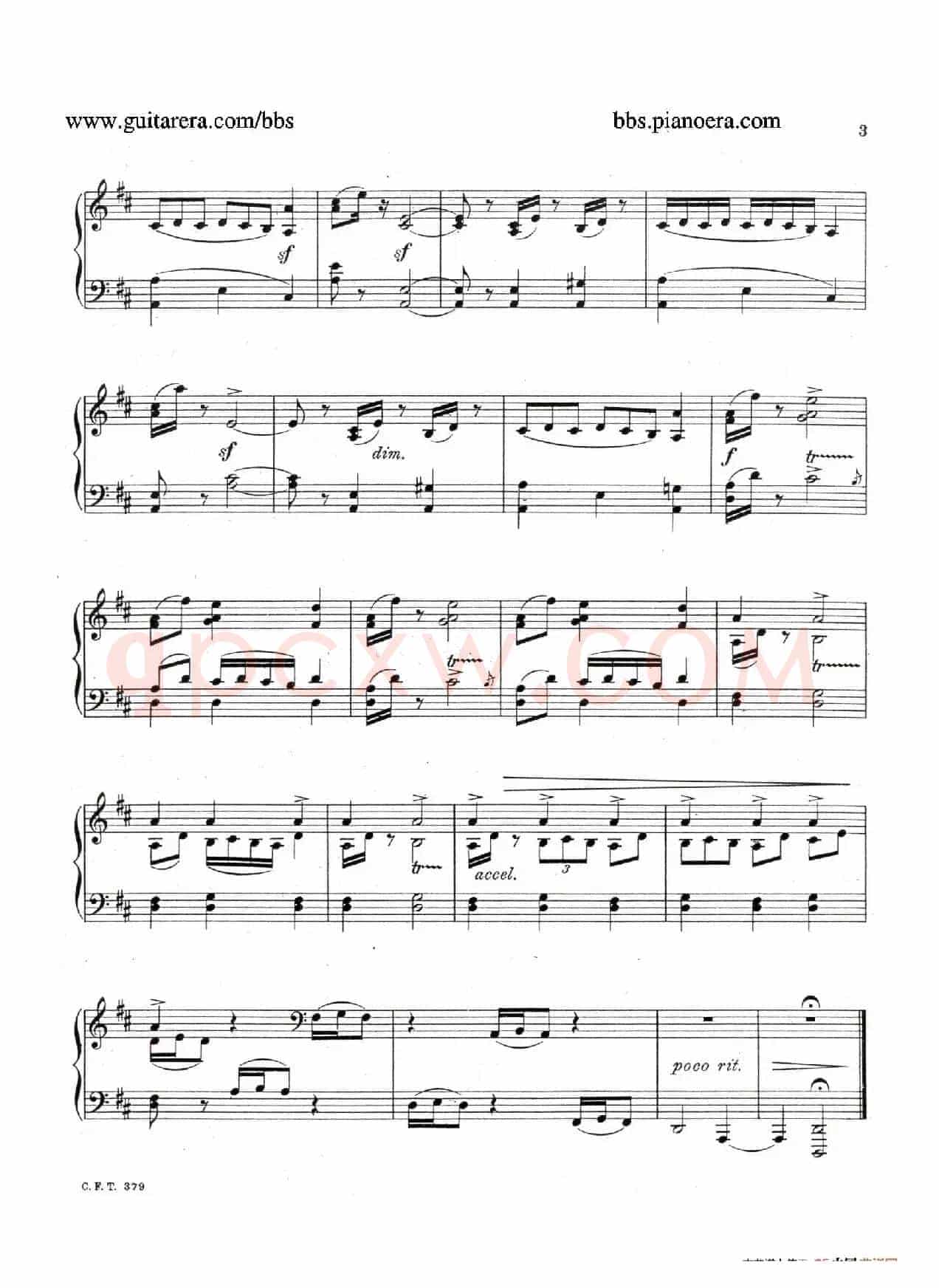 Eight Preludes Op.30(8首前奏曲 5. D大调)