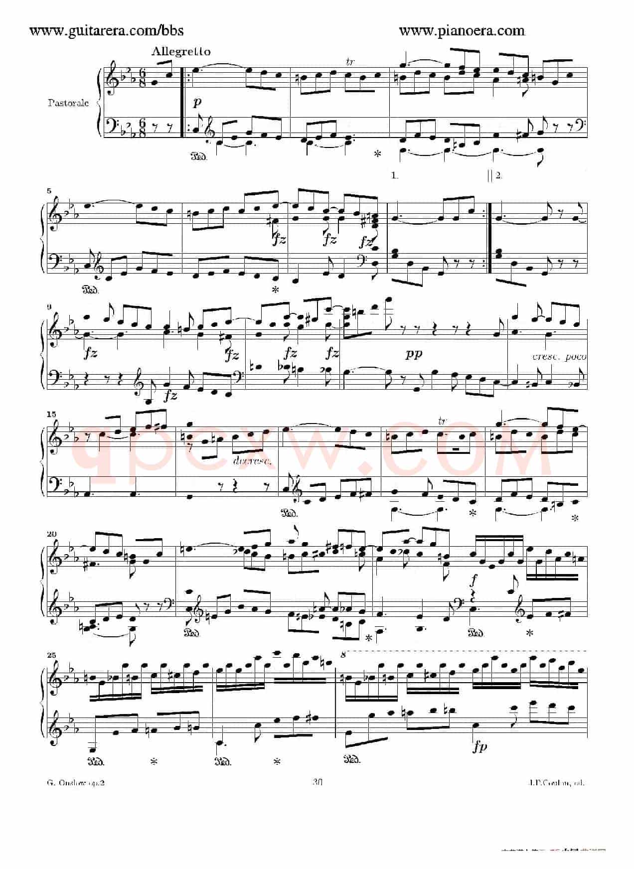 Grande Piano Sonata in c Minor Op.2(c小调华丽钢琴奏鸣曲·第四乐章)