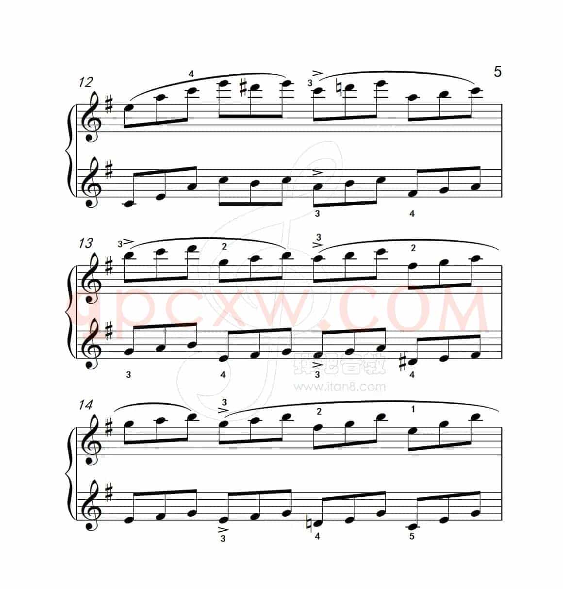 练习曲 23（克拉莫钢琴练习曲60首）